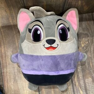 Violet Wolf Squish Pillow Plush From Great Wolf Parks
